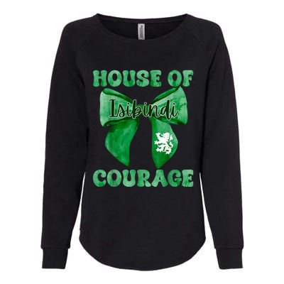 Isibindi House Of Courage House Rca Courage School Spirit Womens California Wash Sweatshirt