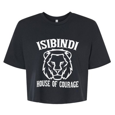 Isibindi House Of Courage House Rca Givers School Spirit Bella+Canvas Jersey Crop Tee