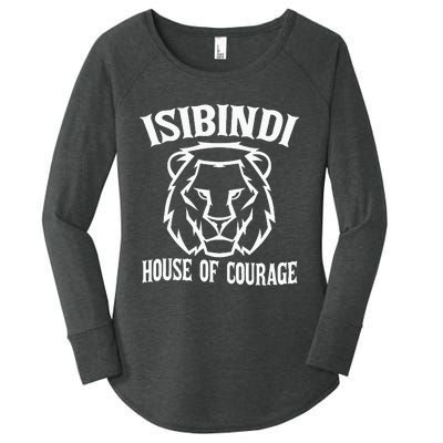 Isibindi House Of Courage House Rca Givers School Spirit Women's Perfect Tri Tunic Long Sleeve Shirt