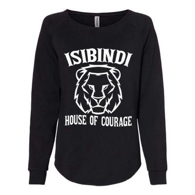 Isibindi House Of Courage House Rca Givers School Spirit Womens California Wash Sweatshirt