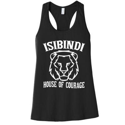 Isibindi House Of Courage House Rca Givers School Spirit Women's Racerback Tank