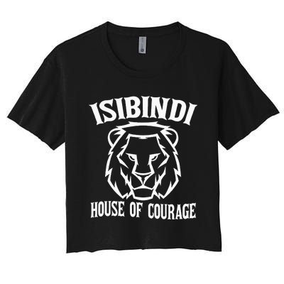 Isibindi House Of Courage House Rca Givers School Spirit Women's Crop Top Tee