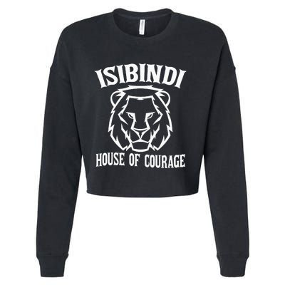 Isibindi House Of Courage House Rca Givers School Spirit Cropped Pullover Crew