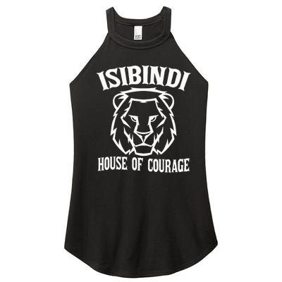 Isibindi House Of Courage House Rca Givers School Spirit Women's Perfect Tri Rocker Tank