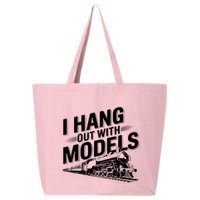 I Hang Out With Models Conductor Model Train Railway 25L Jumbo Tote
