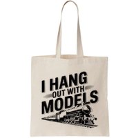 I Hang Out With Models Conductor Model Train Railway Bag
