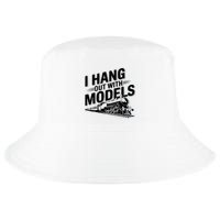 I Hang Out With Models Conductor Model Train Railway Cool Comfort Performance Bucket Hat