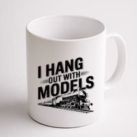 I Hang Out With Models Conductor Model Train Railway Mug