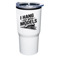 I Hang Out With Models Conductor Model Train Railway Tumbler