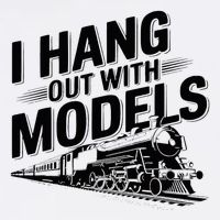 I Hang Out With Models Conductor Model Train Railway Baby Bodysuit