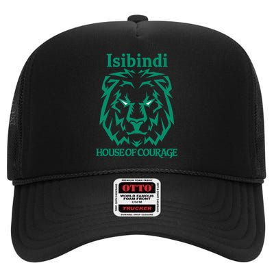 Isibindi House Of Courage Rca School Teacher Student High Crown Mesh Back Trucker Hat