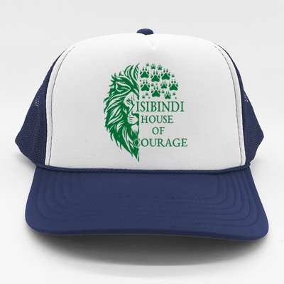 Isibindi House Of Courage Rca School Social Isibindi Green Trucker Hat