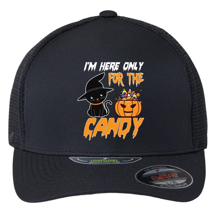I'm Here Only For The Candy Flexfit Unipanel Trucker Cap