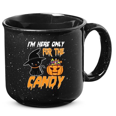 I'm Here Only For The Candy 15oz Campfire Ceramic Mug