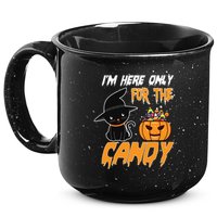I'm Here Only For The Candy 15oz Campfire Ceramic Mug