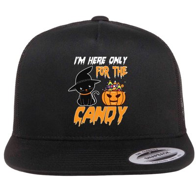 I'm Here Only For The Candy Flatbill Hat