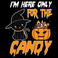 I'm Here Only For The Candy 16 in Basic Backpack