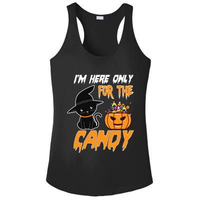 I'm Here Only For The Candy Ladies PosiCharge Competitor Racerback Tank
