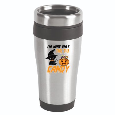 I'm Here Only For The Candy 16oz Travel Tumbler