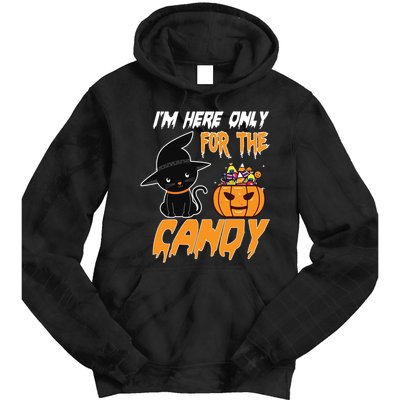 I'm Here Only For The Candy Tie Dye Hoodie