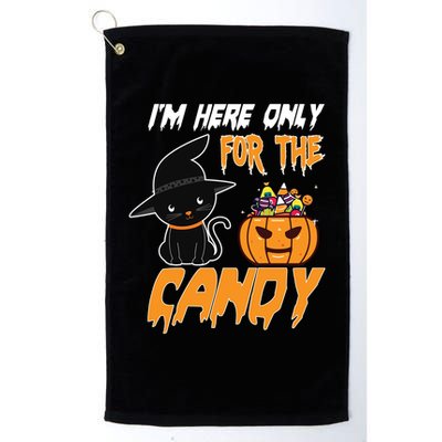 I'm Here Only For The Candy Golf Towel