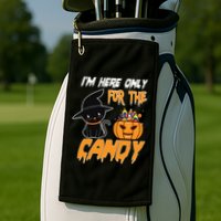 I'm Here Only For The Candy Golf Towel