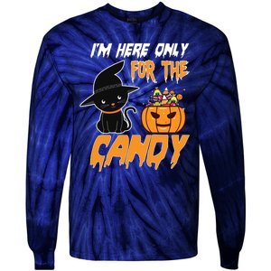 I'm Here Only For The Candy Tie-Dye Long Sleeve Shirt