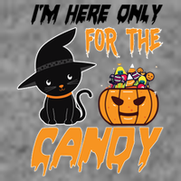 I'm Here Only For The Candy 7-Panel Snapback Hat