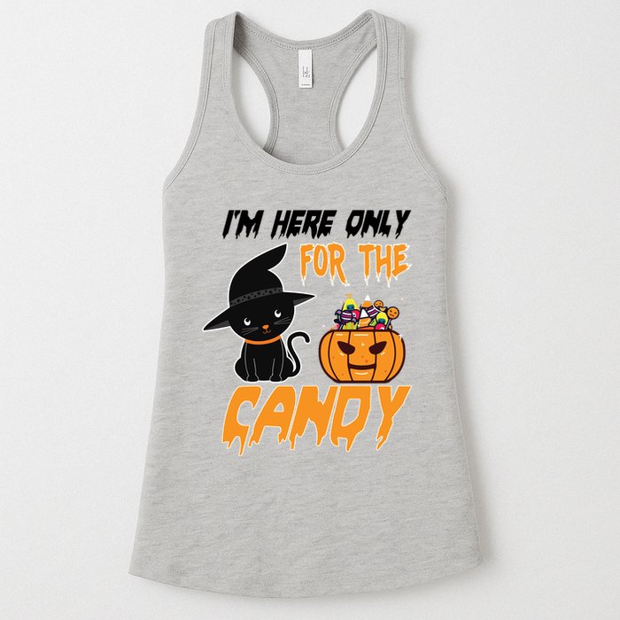 I'm Here Only For The Candy Womens Tank Top