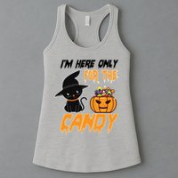 I'm Here Only For The Candy Womens Tank Top