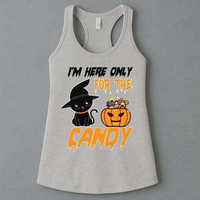 I'm Here Only For The Candy Womens Tank Top