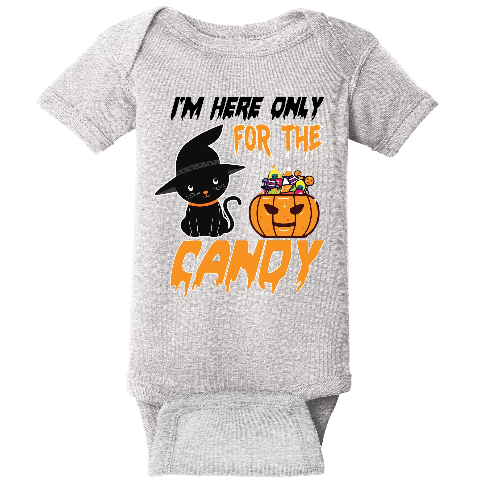 I'm Here Only For The Candy Baby Bodysuit