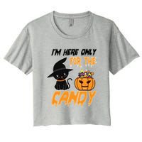 I'm Here Only For The Candy Crop Top