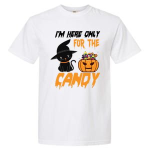 I'm Here Only For The Candy Garment-Dyed Heavyweight T-Shirt