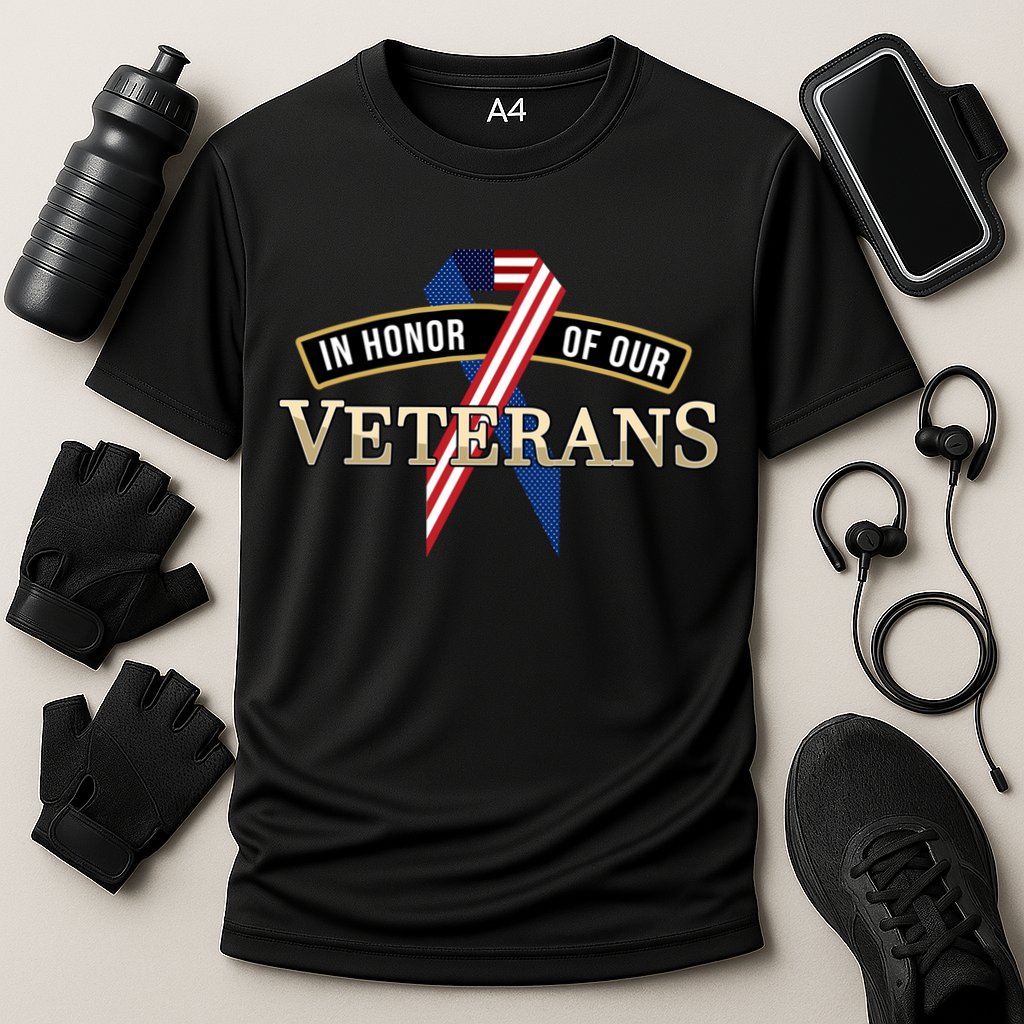 In Honor Of Our Veterans Day Thank You For Your Service Cool Gift Cooling Performance Crew T-Shirt
