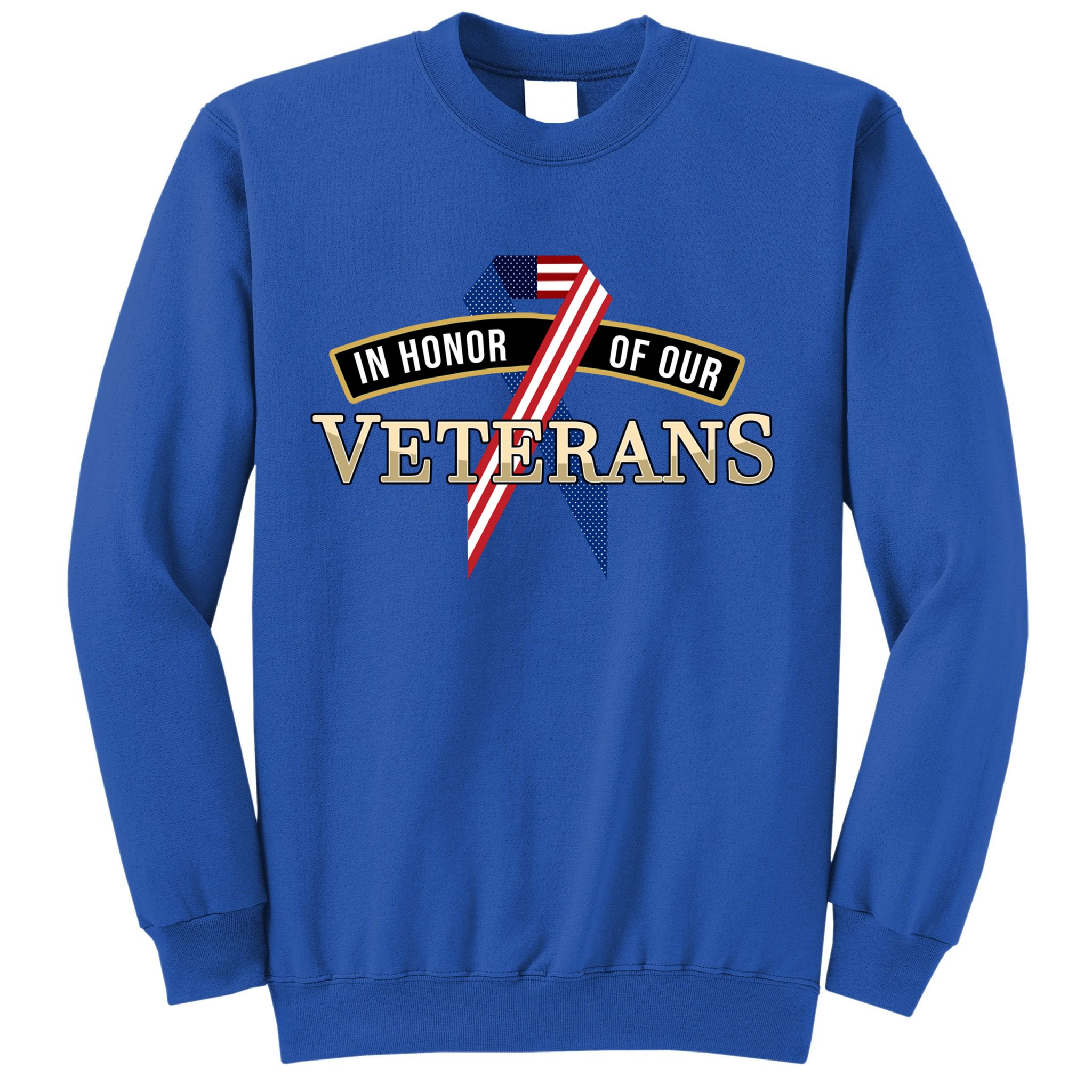 In Honor Of Our Veterans Day Thank You For Your Service Cool Gift Sweatshirt