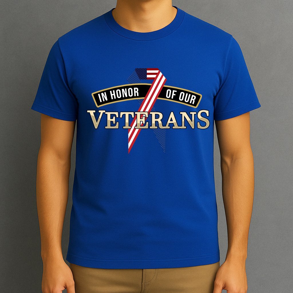 In Honor Of Our Veterans Day Thank You For Your Service Cool Gift T-Shirt