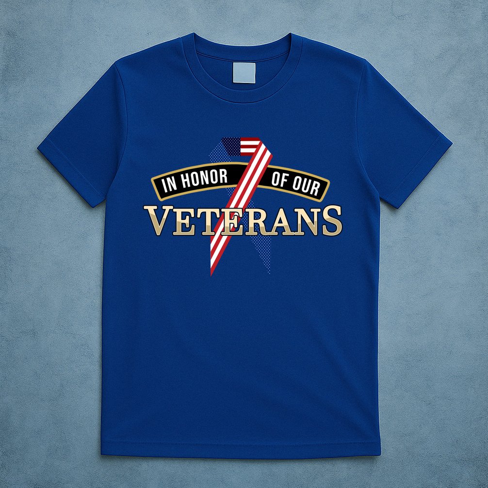 In Honor Of Our Veterans Day Thank You For Your Service Cool Gift T-Shirt