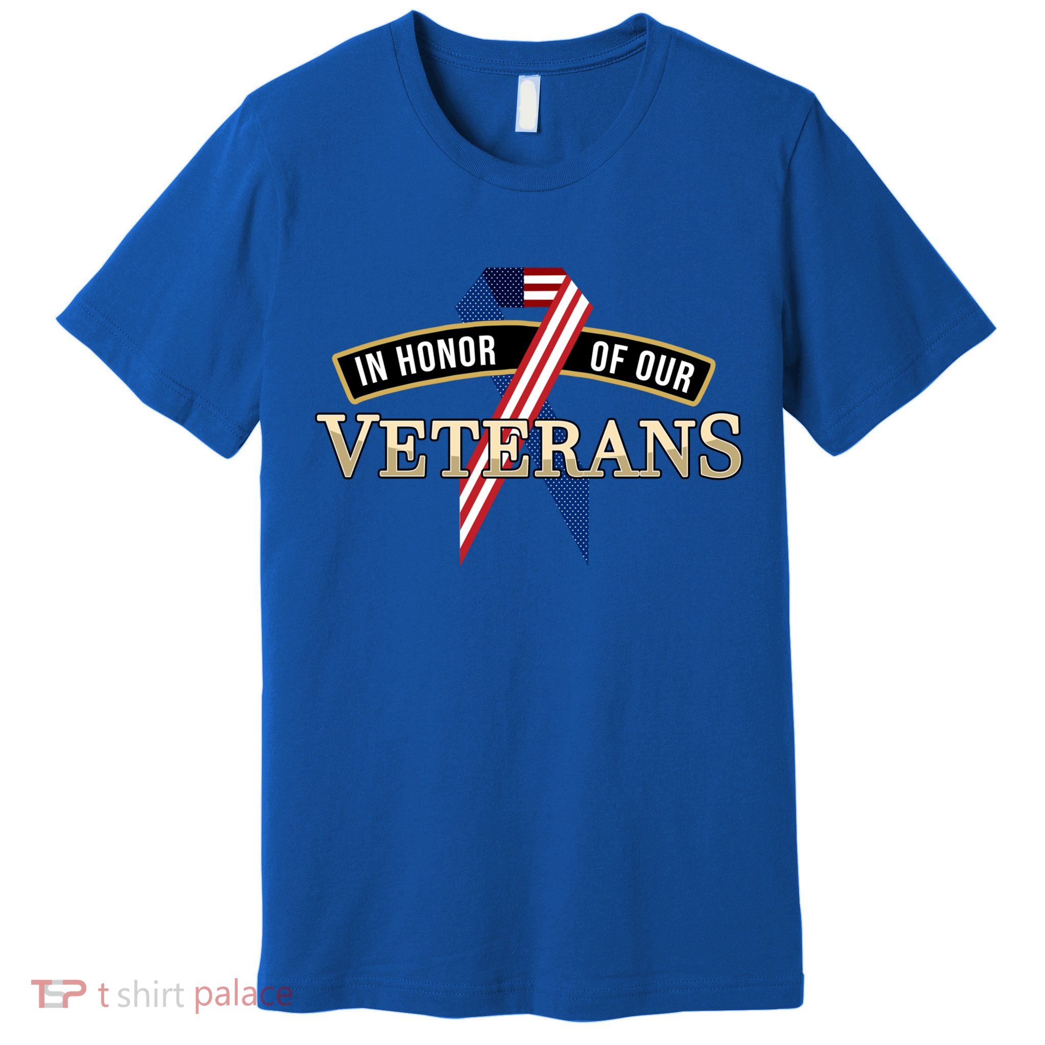 In Honor Of Our Veterans Day Thank You For Your Service Cool Gift Premium T-Shirt