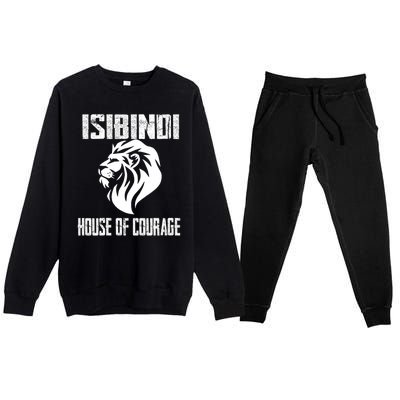 Isibindi House Of Courage House Rca Givers School Spirit Premium Crewneck Sweatsuit Set