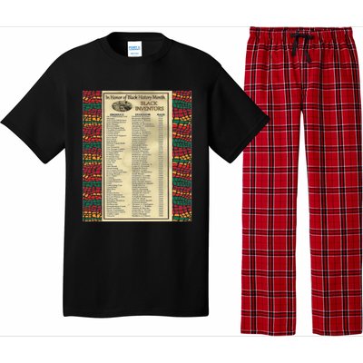 In Honor Of Black History Month Black Inventors Cute Gift Pajama Set