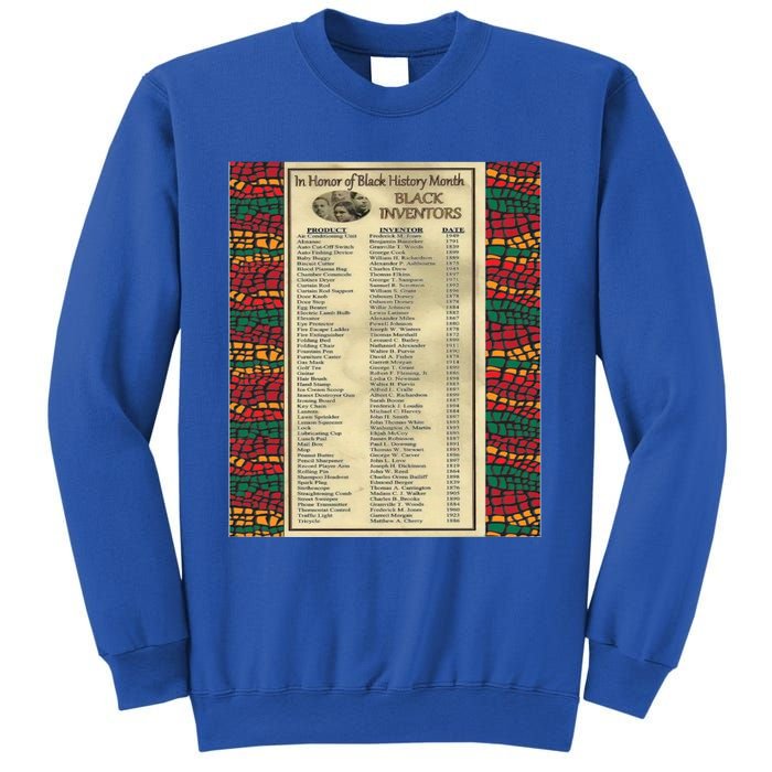 In Honor Of Black History Month Black Inventors Cute Gift Sweatshirt