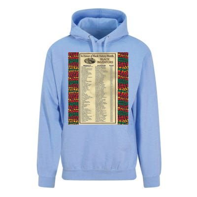 In Honor Of Black History Month Black Inventors Cute Gift Unisex Surf Hoodie