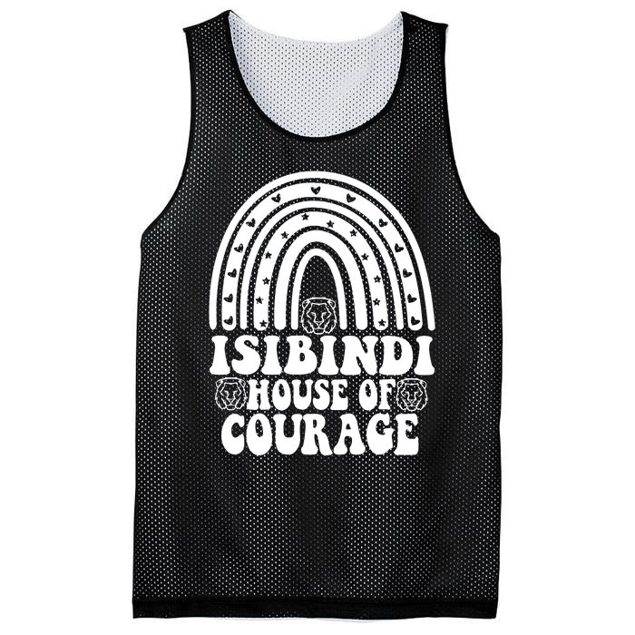 Isibindi House Of Courage Boho Heart Rainbow Isibindi School Mesh Reversible Basketball Jersey Tank