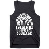 Isibindi House Of Courage Boho Heart Rainbow Isibindi School Tank Top