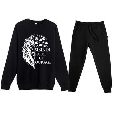 Isibindi House Of Courage Rca School Social Isibindi Green Premium Crewneck Sweatsuit Set