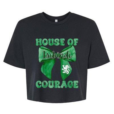 Isibindi House Of Courage House Of Courage School Spirit Bella+Canvas Jersey Crop Tee