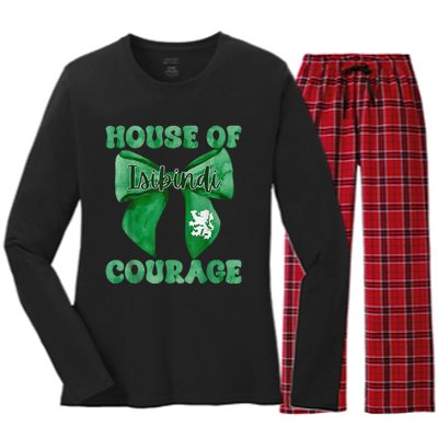 Isibindi House Of Courage House Of Courage School Spirit Women's Long Sleeve Flannel Pajama Set 