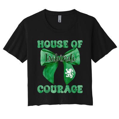 Isibindi House Of Courage House Of Courage School Spirit Women's Crop Top Tee