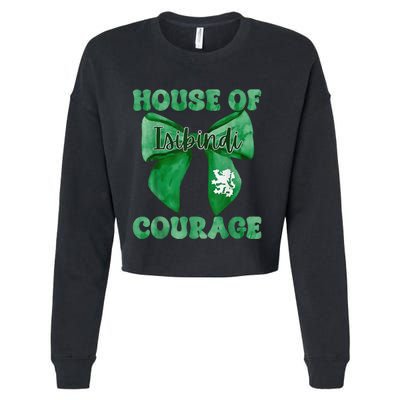 Isibindi House Of Courage House Of Courage School Spirit Cropped Pullover Crew